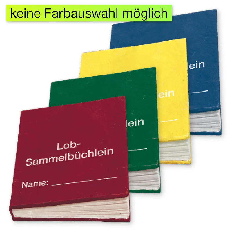 Lob-Sammelbüchlein A8, 62 Seiten