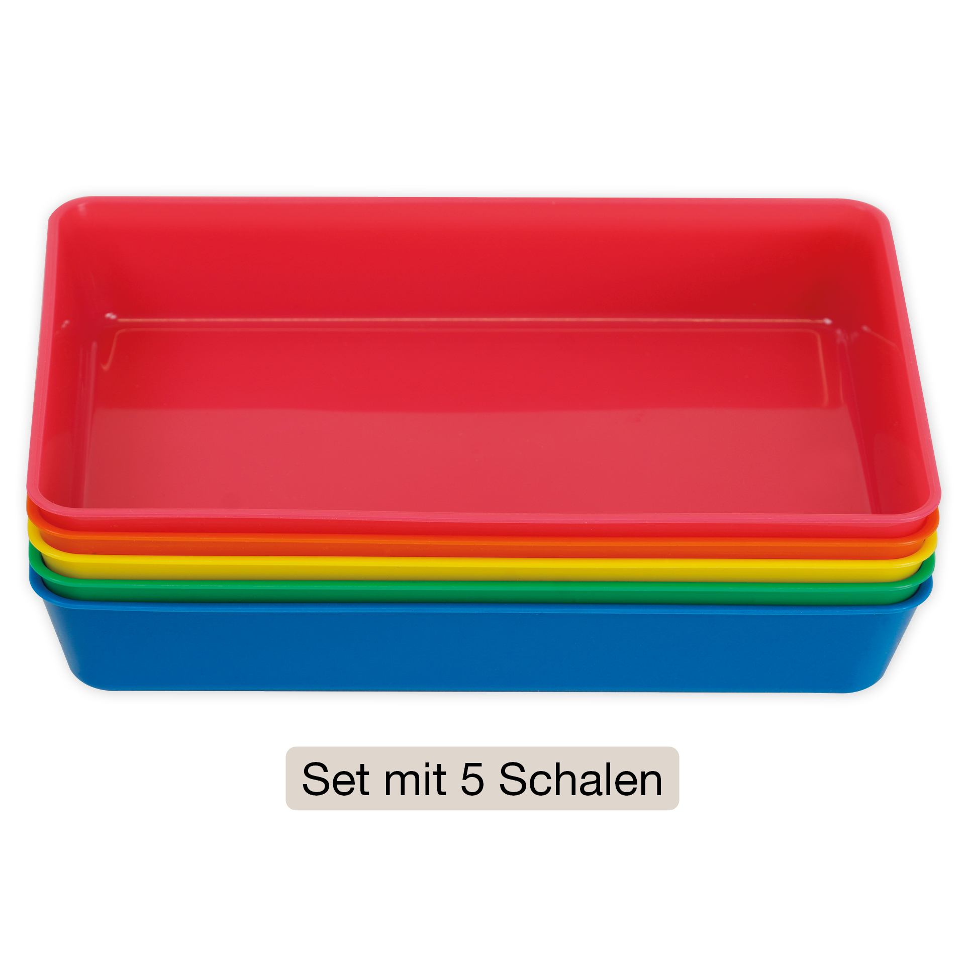 Set Materialschalen XL, 5-tlg.