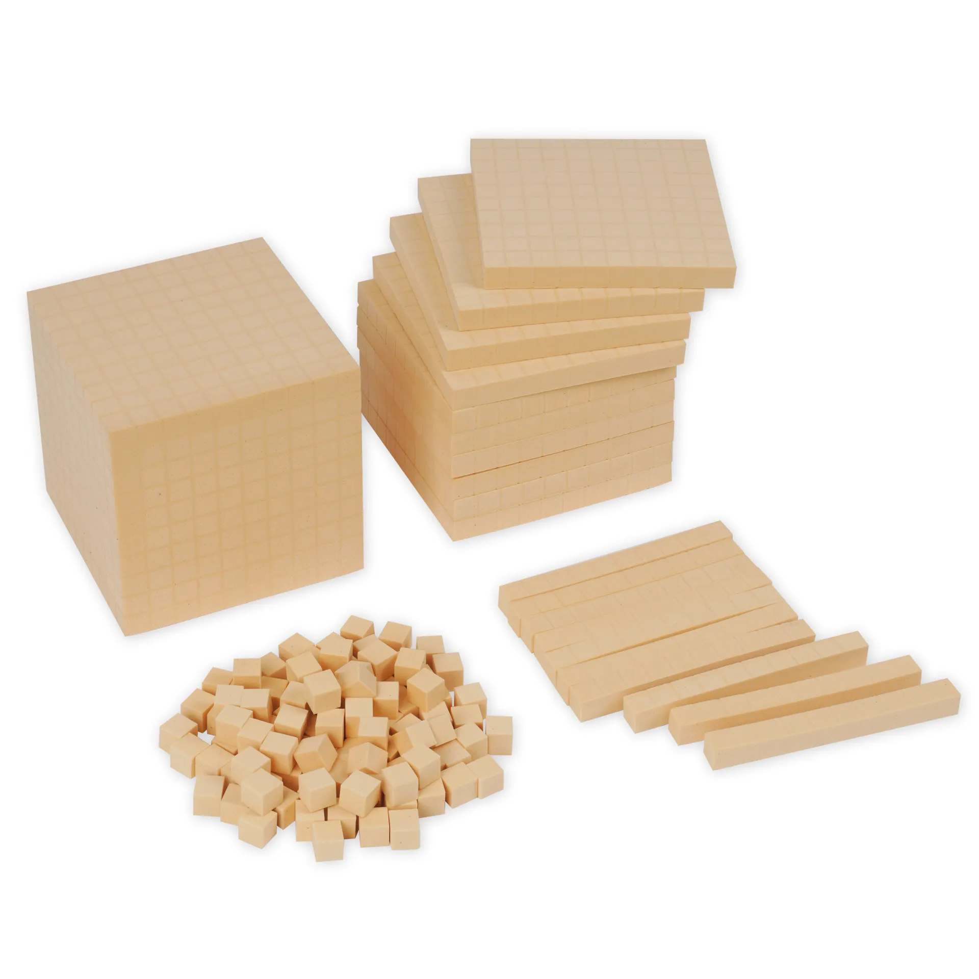 TimeTEX Flüster-Dienes Grundsortiment, 121-tlg., natur