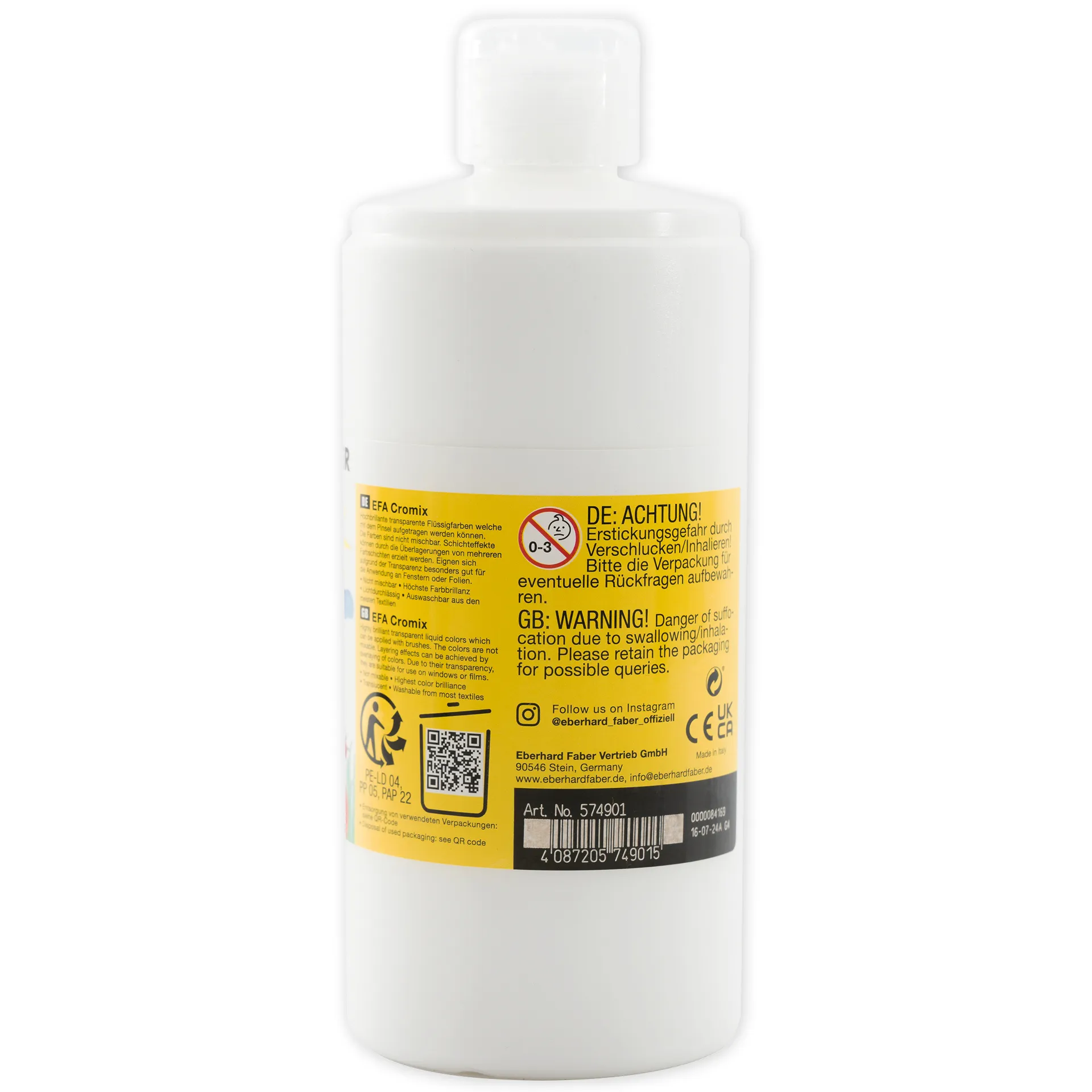 Eberhard Faber Cromix Transparentfarbe, 500 ml