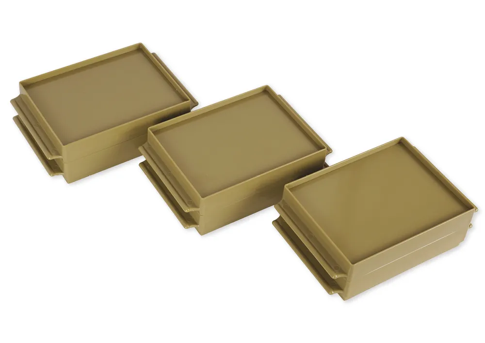 TimeTEX - Tăvițe cu forme de pământ și apă, 10 bucăți "Montessori Premium"