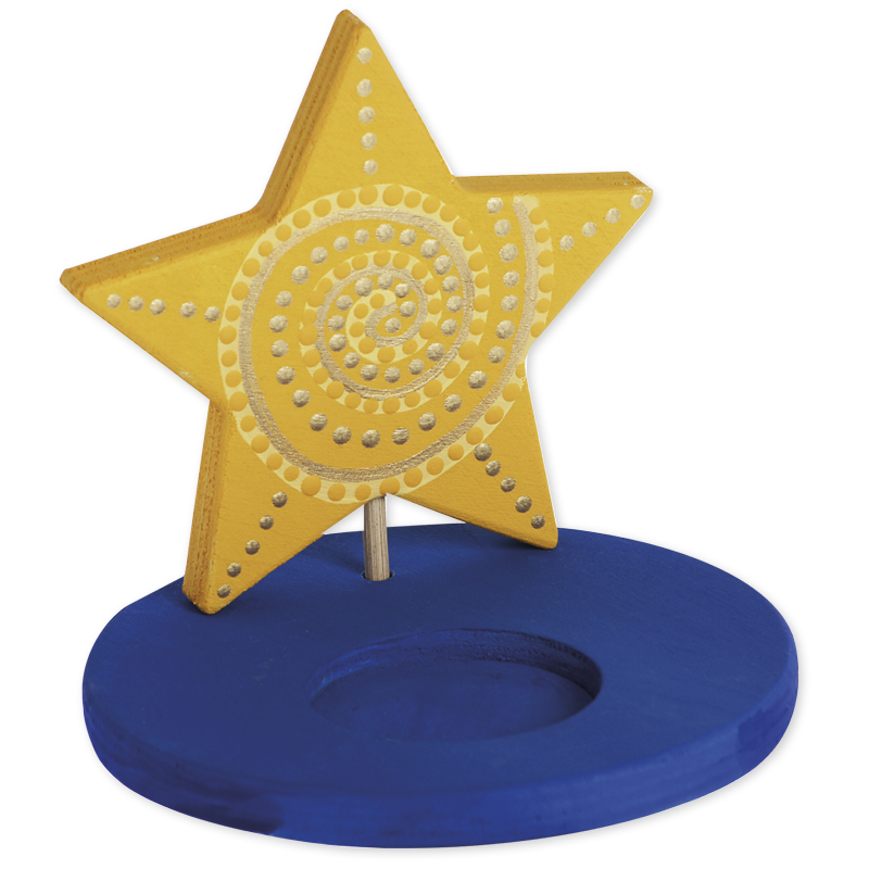 Bougeoir Grande Étoile, 11x10 cm Bougeoir Grande Étoile, 11x10 cm