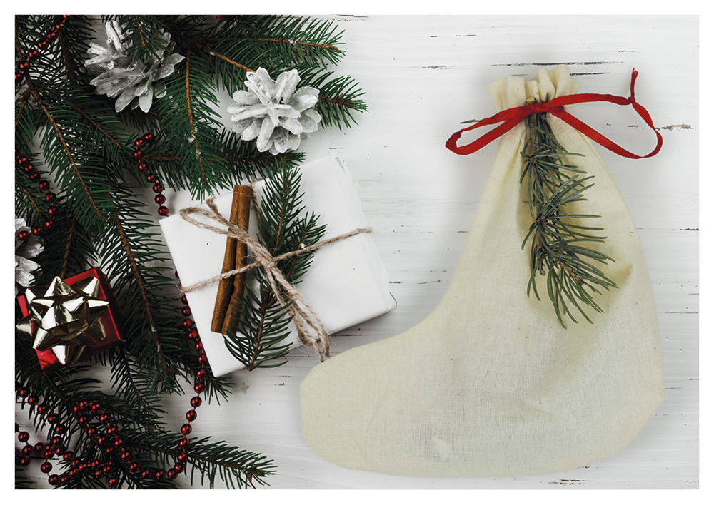 Baumwoll-Stiefel für Adventskalender, 24 Stück Baumwoll-Stiefel für Adventskalender, 24 Stück