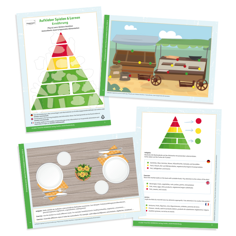 Aufkleber „Ernährung", 206-tlg.