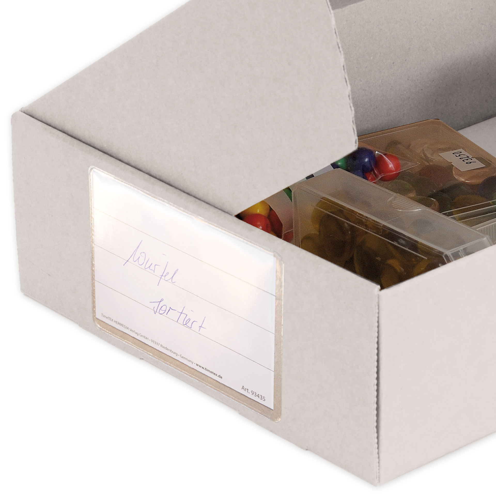 Hagemann Set Beschriftungs-Tasche A7, selbstklebend, 12-tlg.