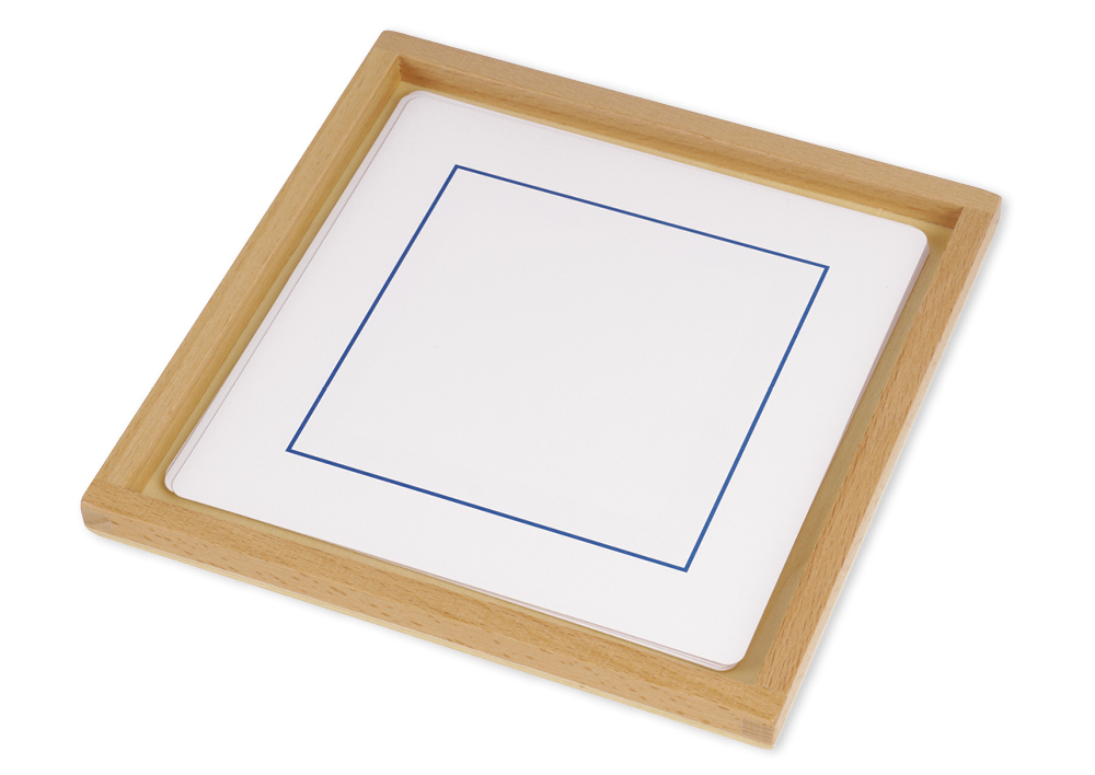 TimeTEX Geometrisk kortsæt til introduktionsramme "Montessori Premium"
