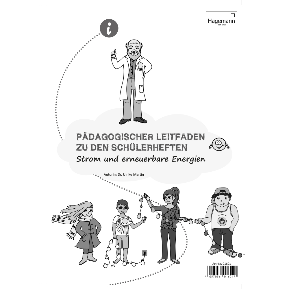 Lehrerheft "Strom und Erneuerbare Energien", 24 Seiten