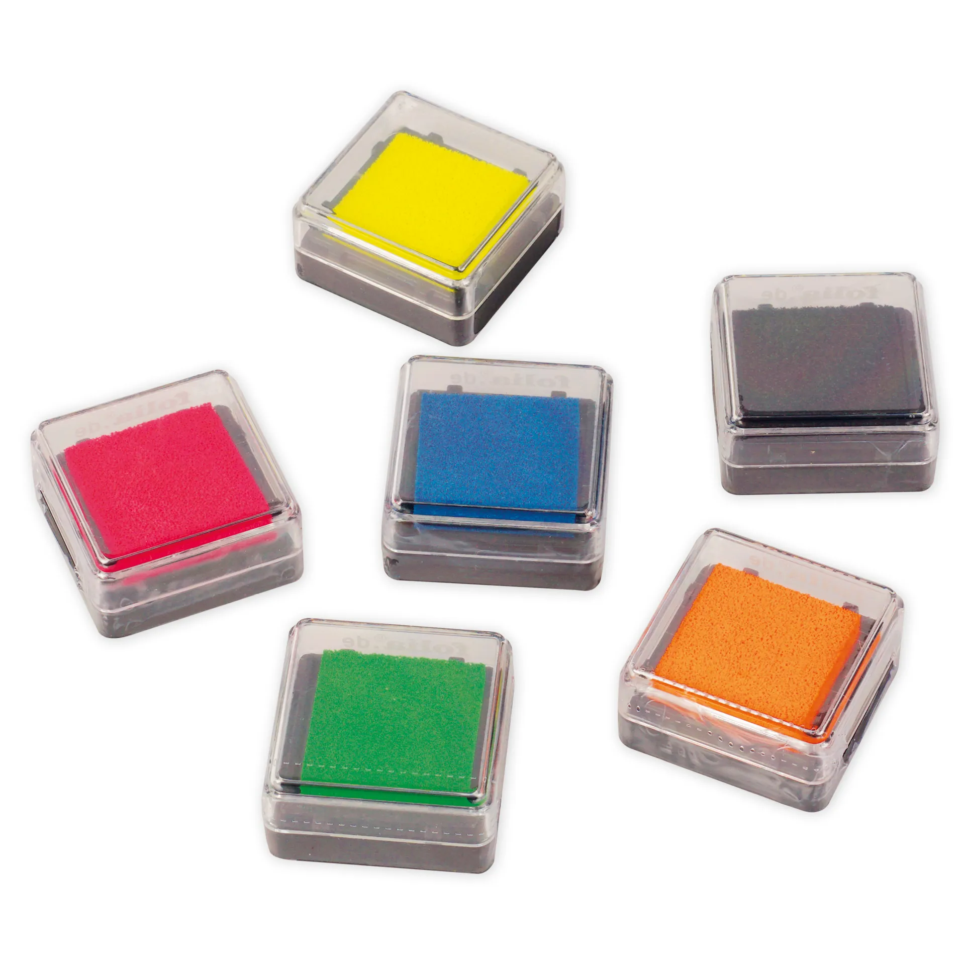 Stempelkussenset "Neon", 6 kleuren Stempelkussenset "Neon", 6 kleuren