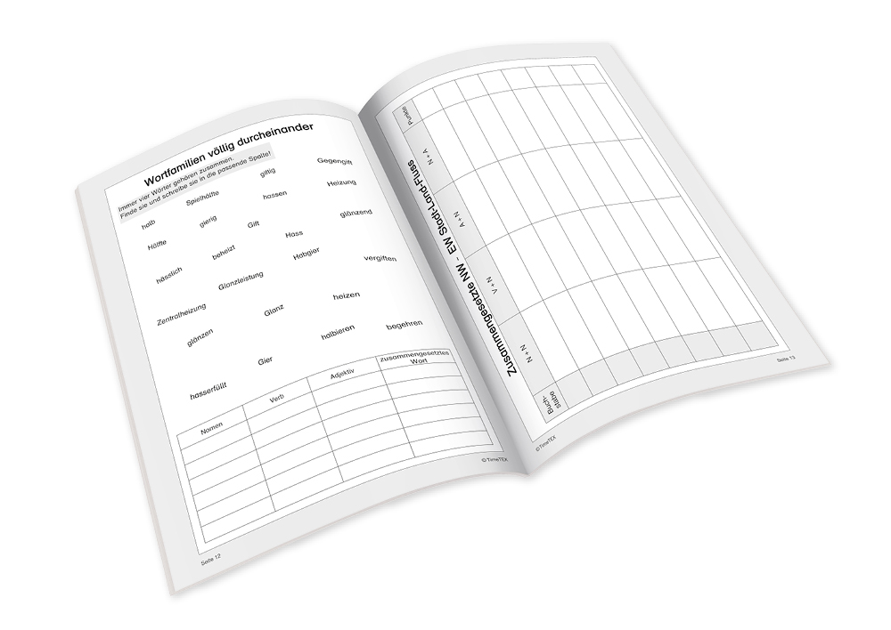 Prima-Colori häfte "Ich spreche" 4 / A4 tyskt material