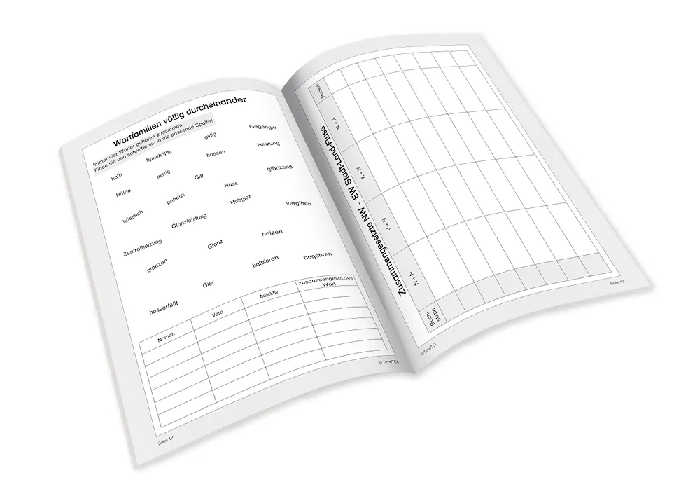 Prima-Colori häfte "Ich spreche" 4 / A4 tyskt material