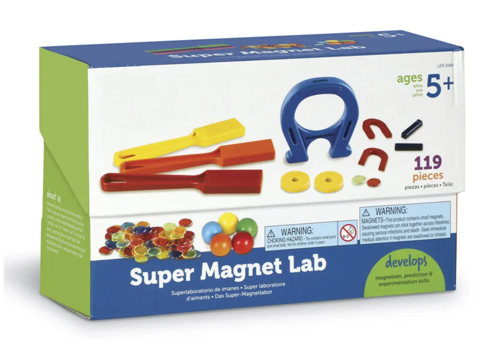 Experimentier-Set "Magnetismus", 124-tlg.