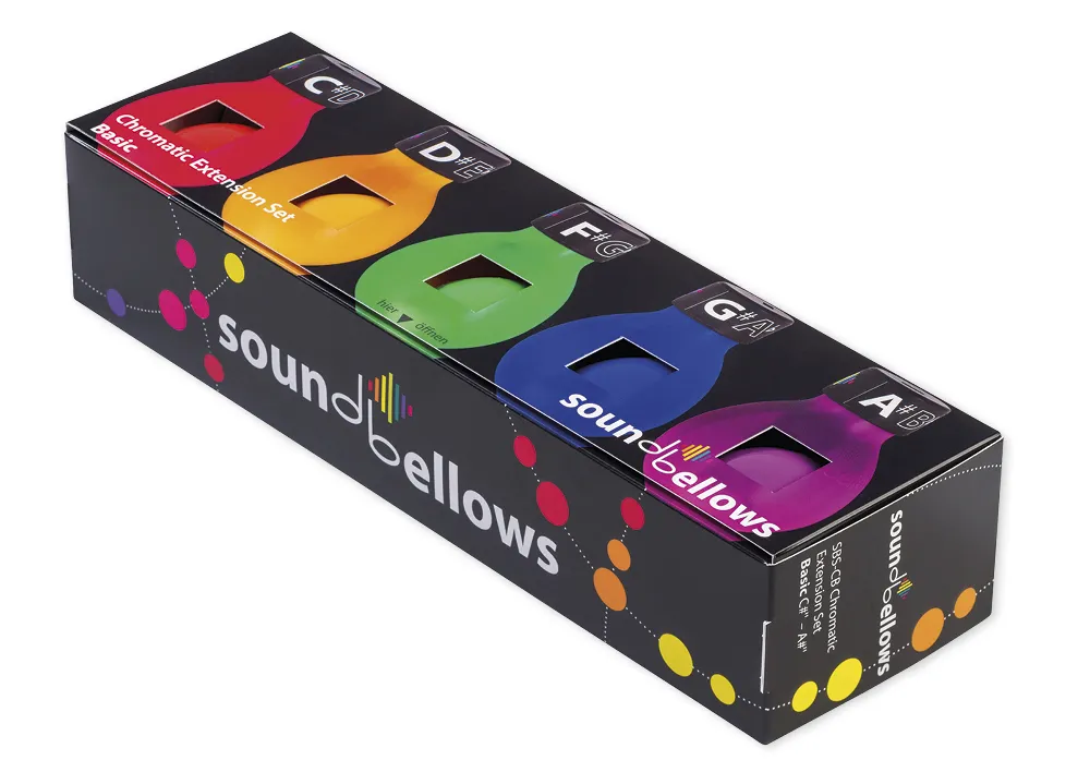 Soundbellows Basic - Chromatisches Ergänzungsset, 5-tlg.