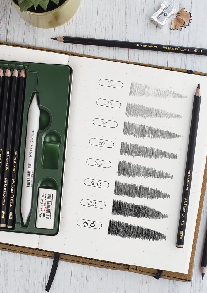 Set Faber-Castell "Pitt Graphite Matt", 6-tlg.