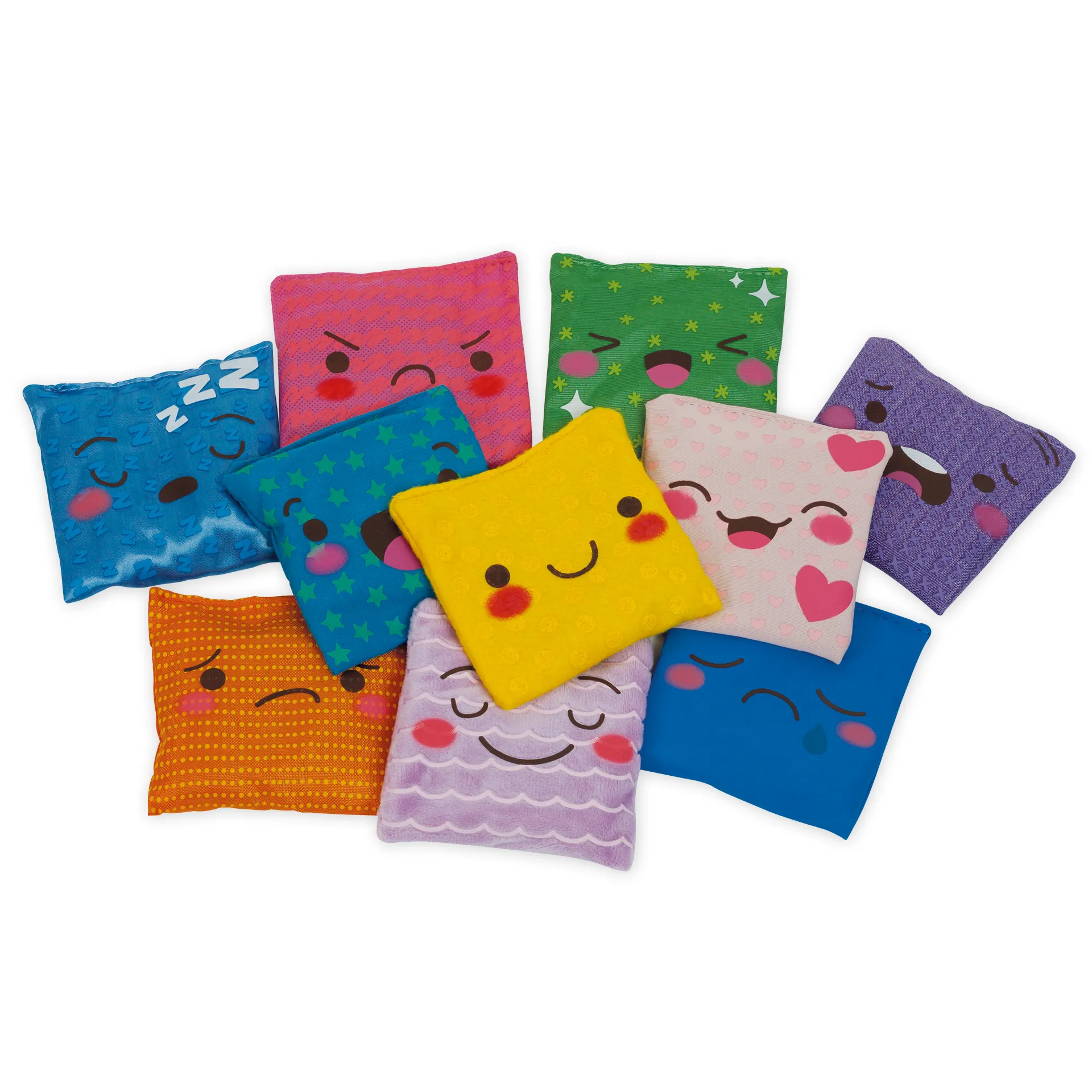 Emotionen-Bohnensäckchen, 10-tlg. im Beutel