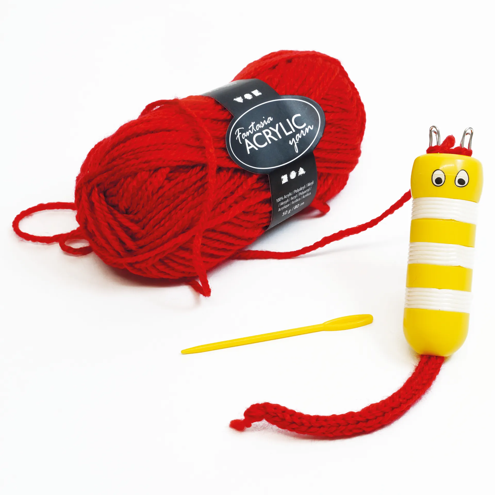 Strickliesel "Biene", 3 cm ø