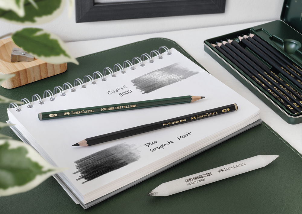 Set Faber-Castell "Pitt Graphite Matt", 6-tlg. Set Faber-Castell "Pitt Graphite Matt", 6-tlg.