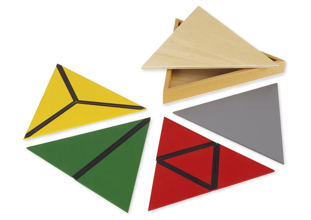 TimeTEX constructieve driehoeken "Montessori Premium"