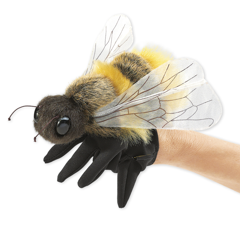 TimeTEX Jumbo-Fingerpuppe "Biene"