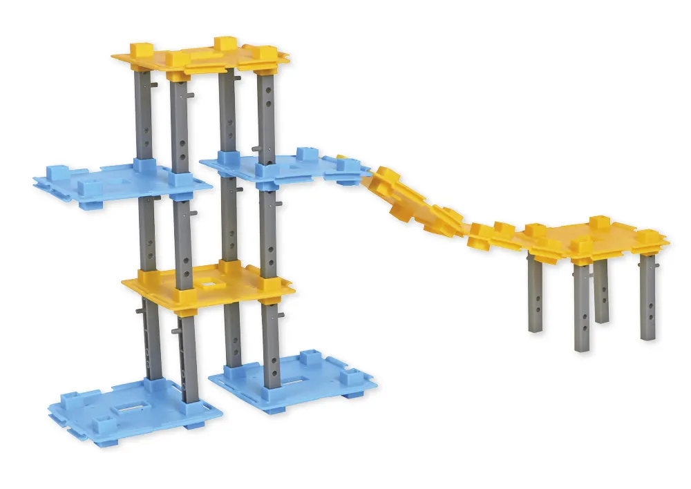 Constructieset "Bruggen bouwen", 72-delig