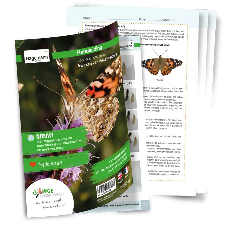 Hagemann kweekset „Vlinders“, 8-delig
