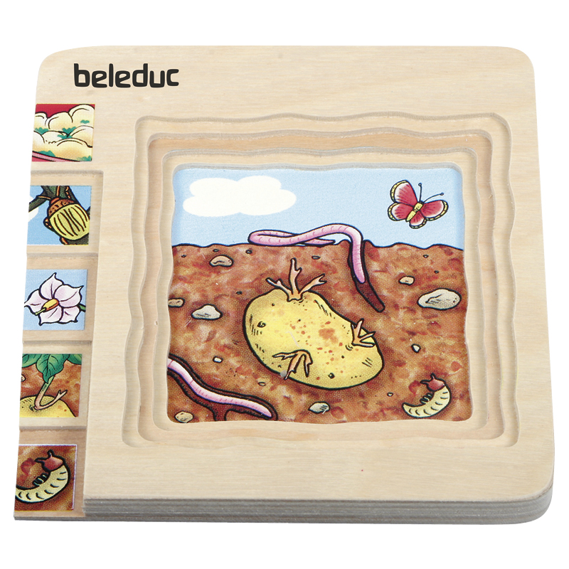 Schichten-Puzzle "Kartoffel", 30-tlg.