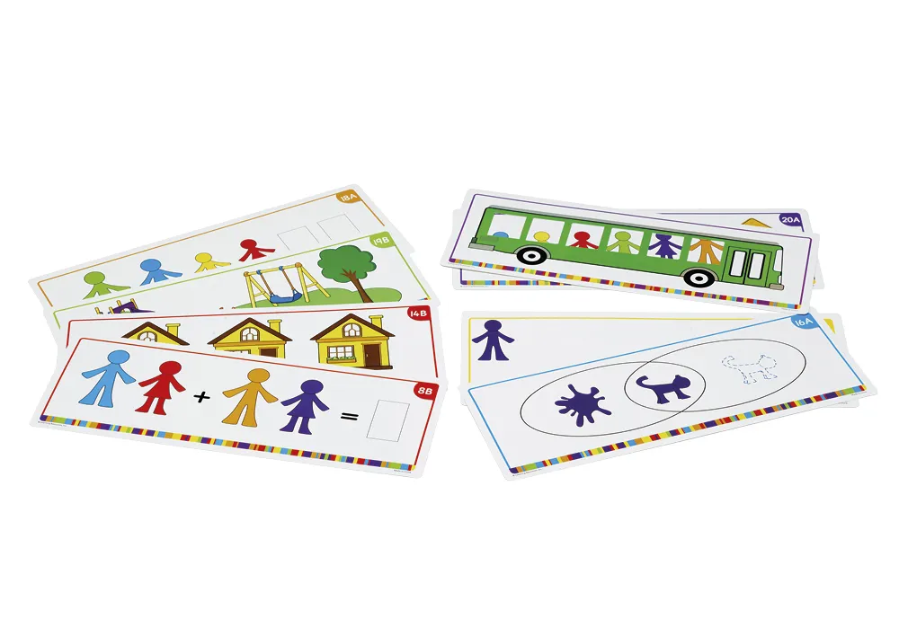 Aufgabenkarten für Familien-Figuren, 22-tlg.