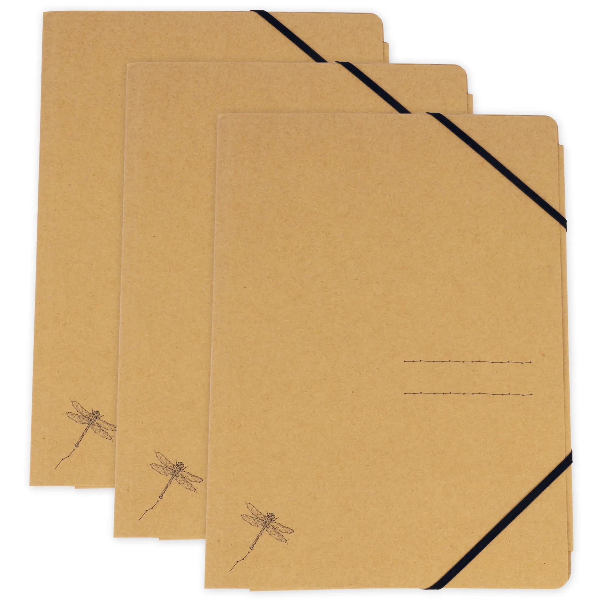 Juego de carpetas "Natura" A4, 3 uds.