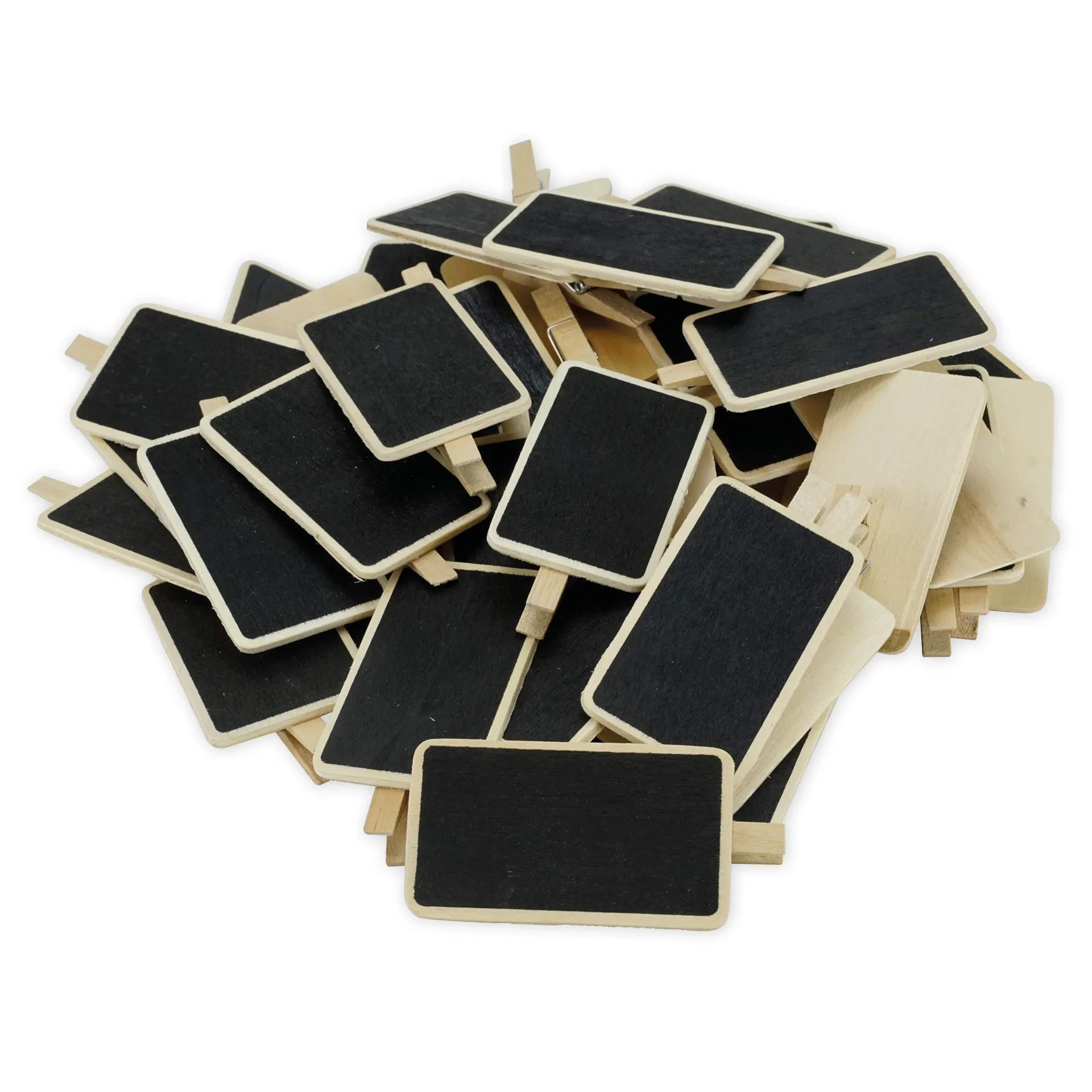 Juego de señales de tablero, 50 piezas, 70 x 40 mm