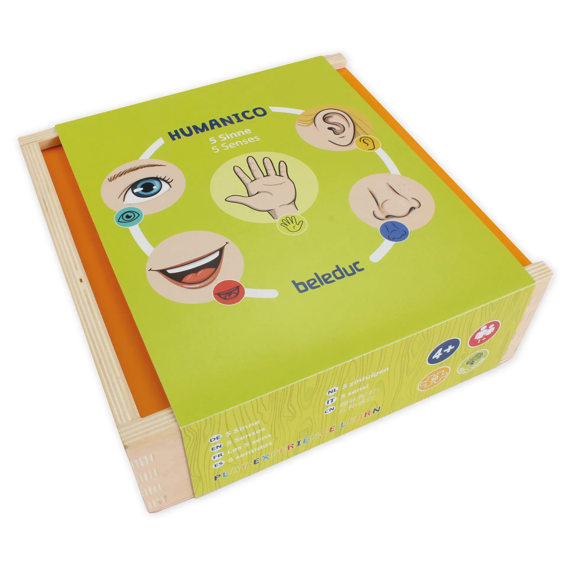 beleduc Puzzle Humanico "5 Sinne", 30-tlg. beleduc Puzzle Humanico "5 Sinne", 30-tlg.