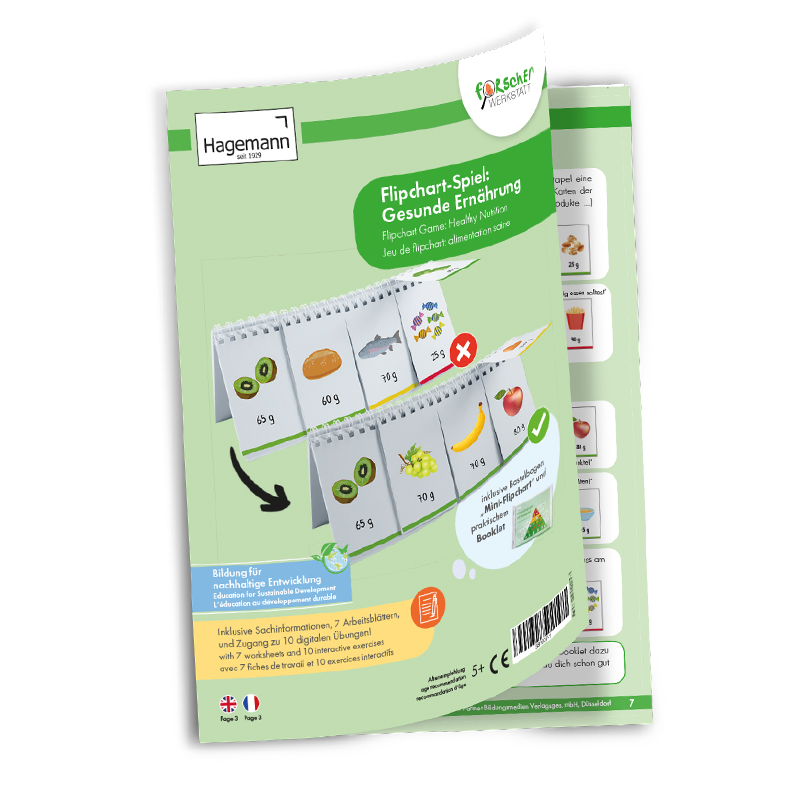 Klappen-Flipchart "Gesunde Ernährung"