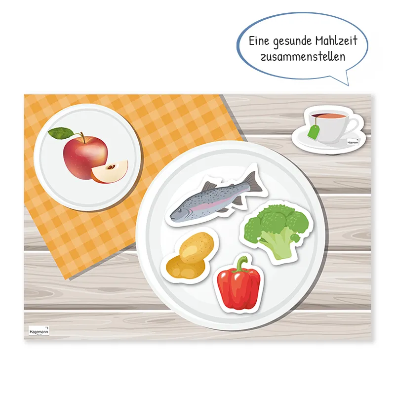 Set Gesunde Mahlzeiten, magnetisch, 61-tlg.