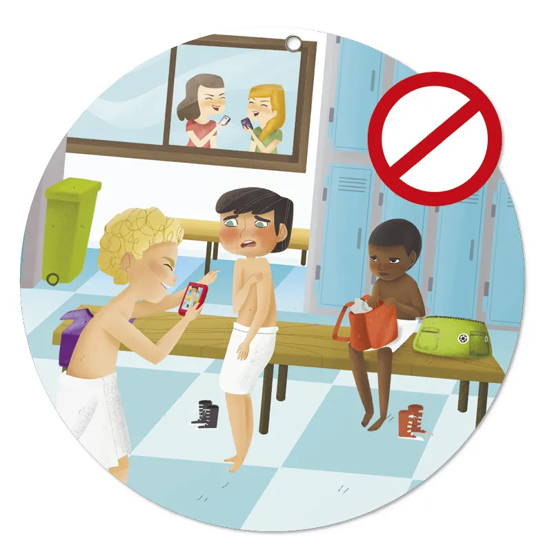 Poster-Set „Mobbing – nein Danke!“ 6-tlg.