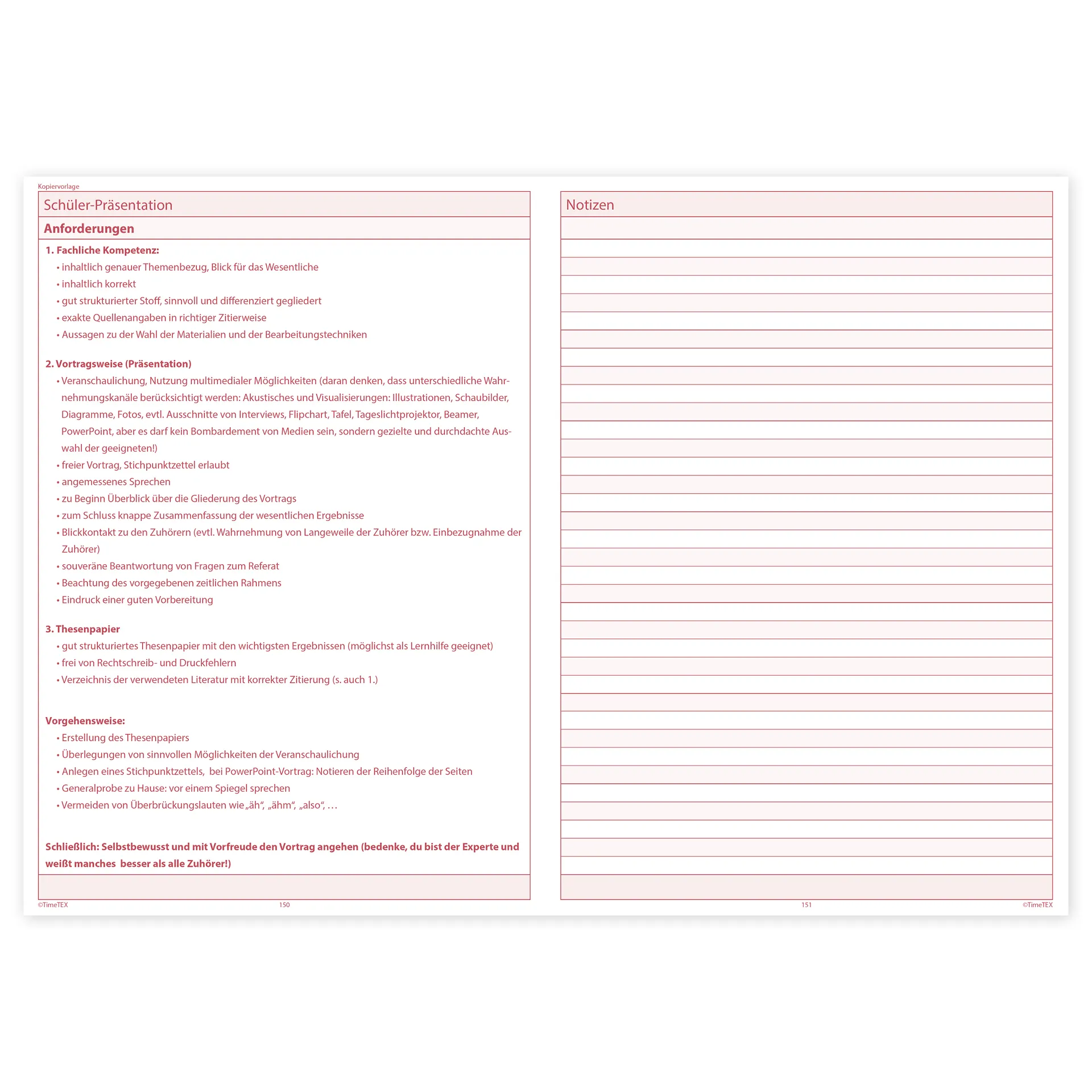 TimeTEX Referendariats-Planer "Documento" A4-Plus