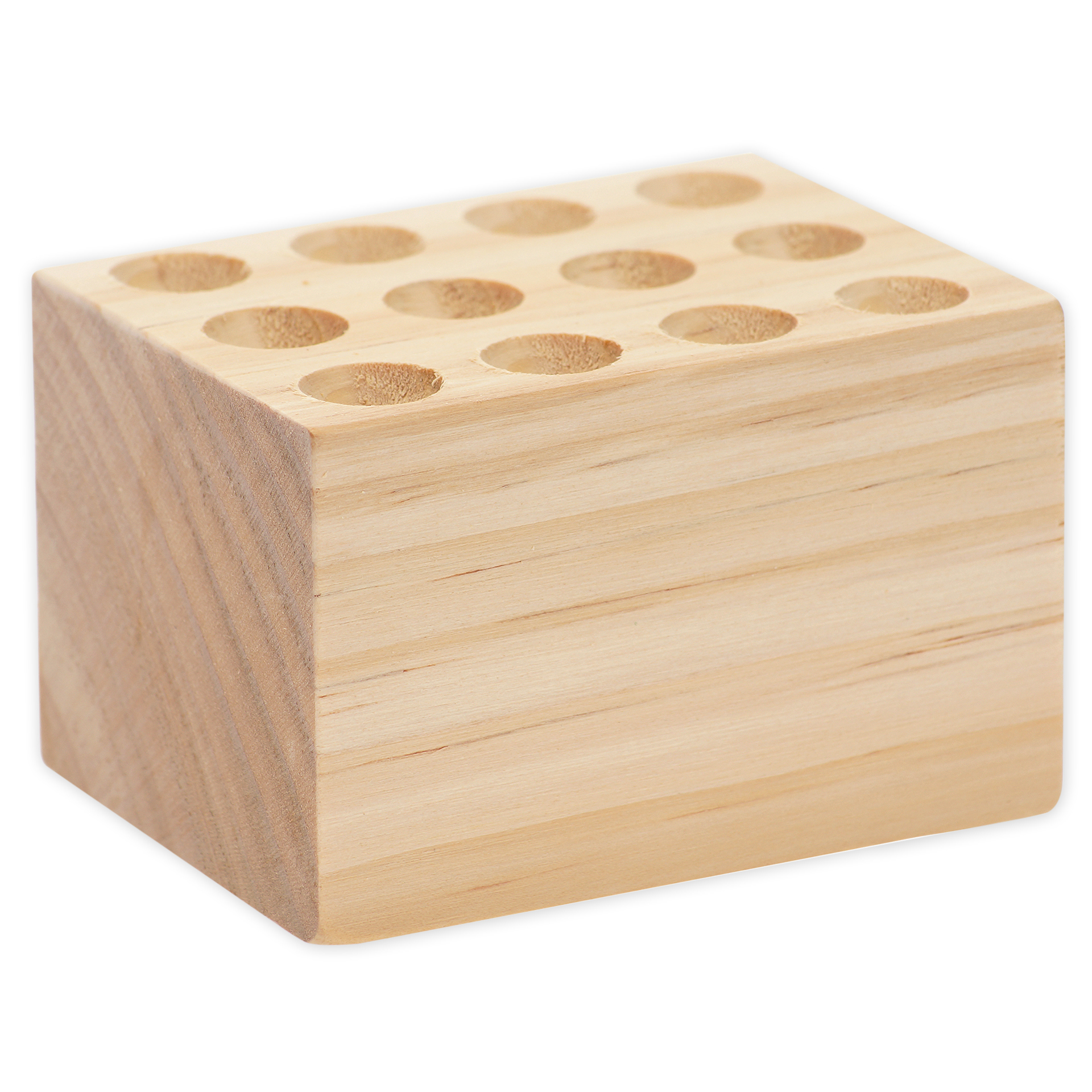 Holzblock für Prickelnadeln, 85x65x55 mm