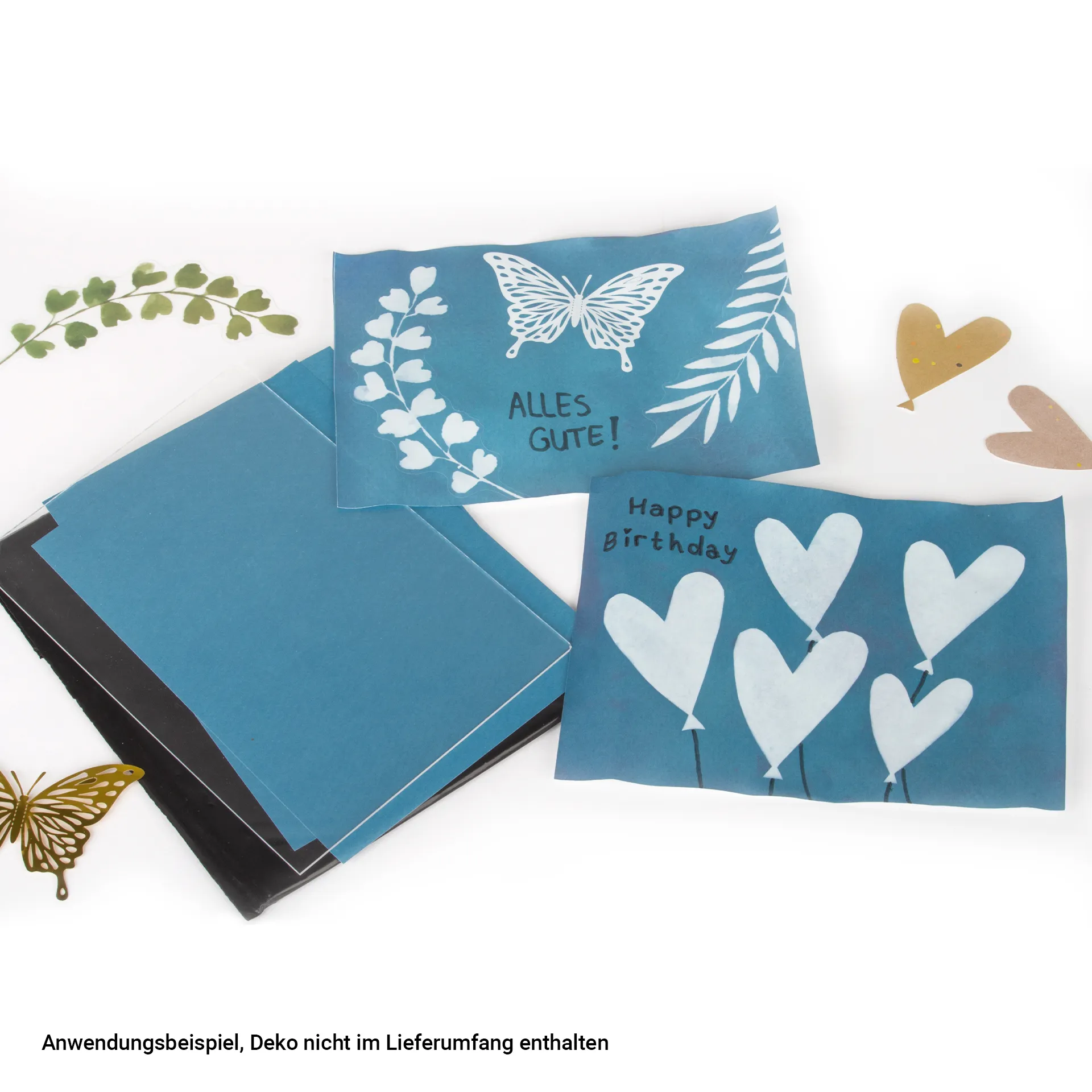 Foto-Solarpapier A6, mit Fixierscheibe, 20 Blatt