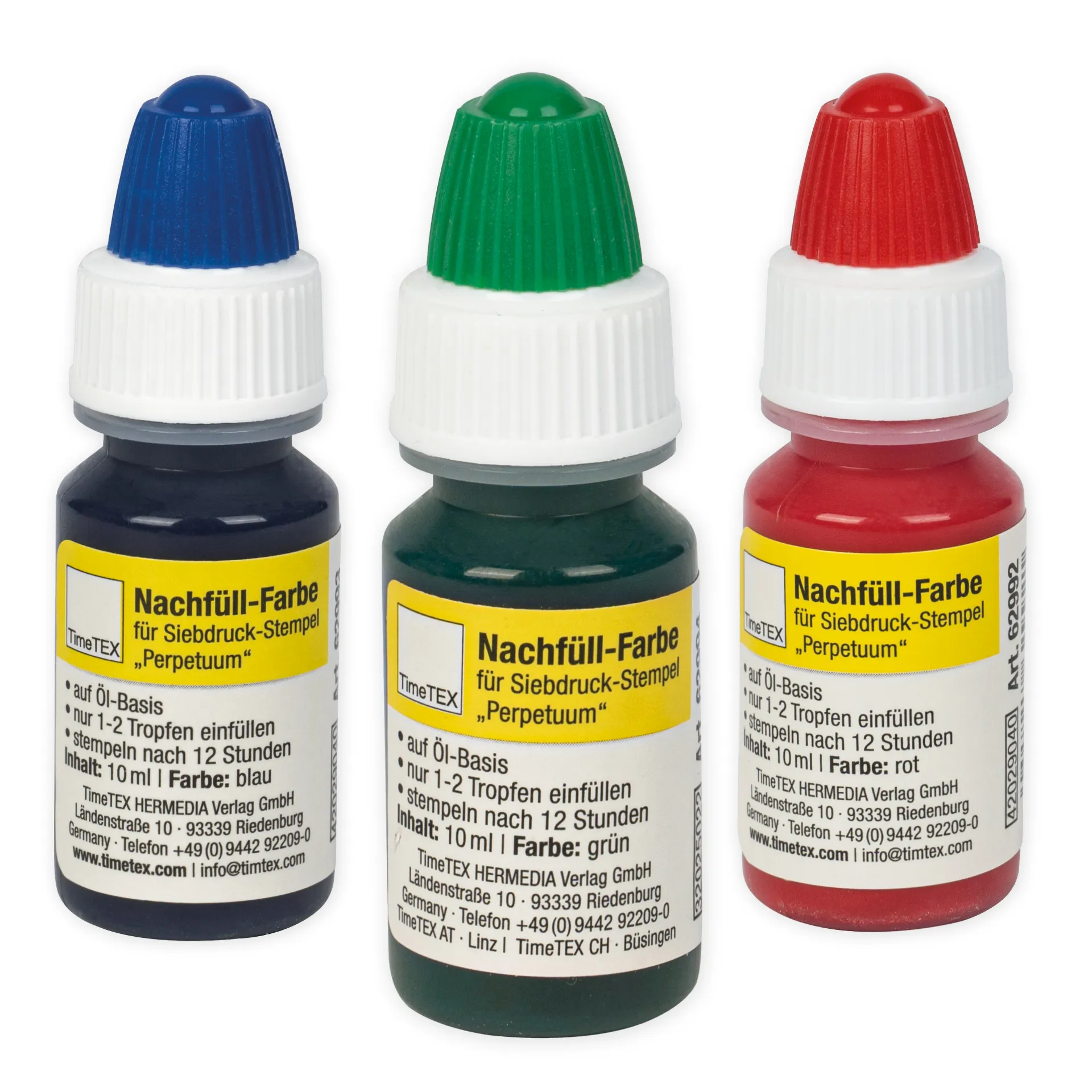 Farbe für Siebdruck-Stempel "Perpetuum" 10 ml