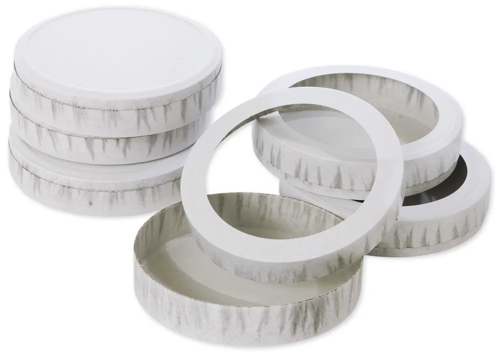 Käseschachteln klein 11 cm ø, 10 Paar