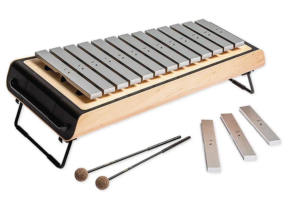 SONOR SMART Metallophon, Alt c1-a2 + fis1, b1, fis2, mit Schlägel, zum Stapeln, ASM 10 DE