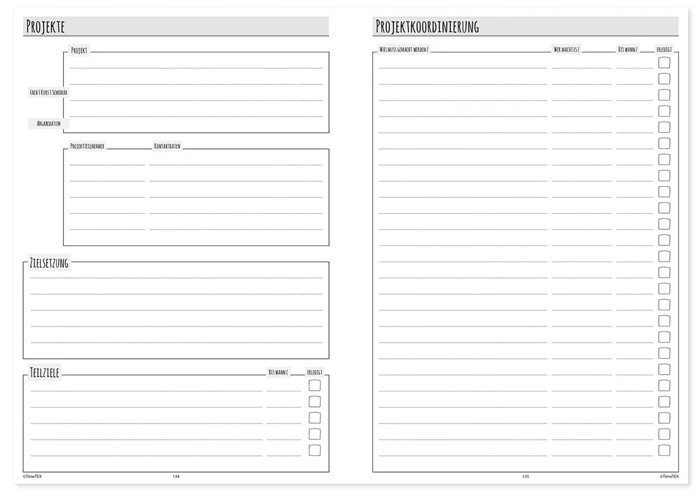 TimeTEX Semester-Planer A5