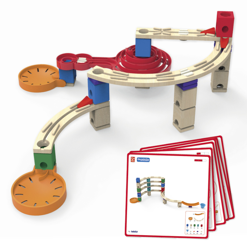 TimeTEX Quadrilla XXL Kindergarten-Set, 256-tlg.
