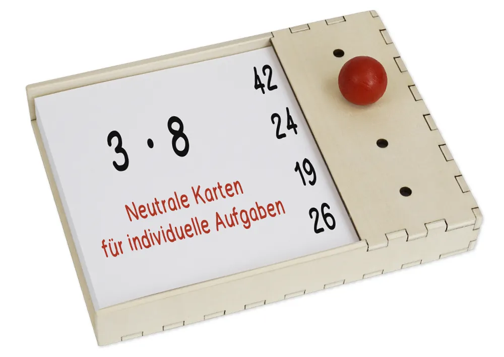 Klassensatz Holzcomputer, 8-tlg., in Stapel-Box