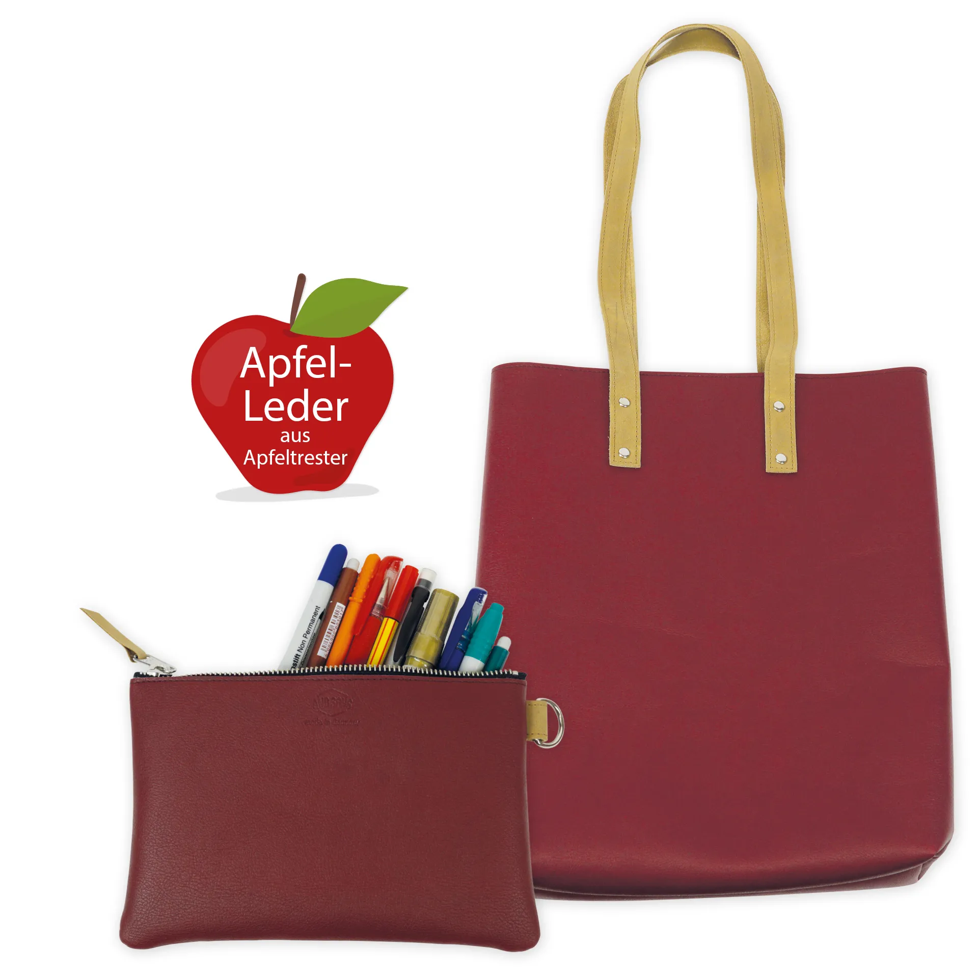 Schoudertas "Mali" van appelleer