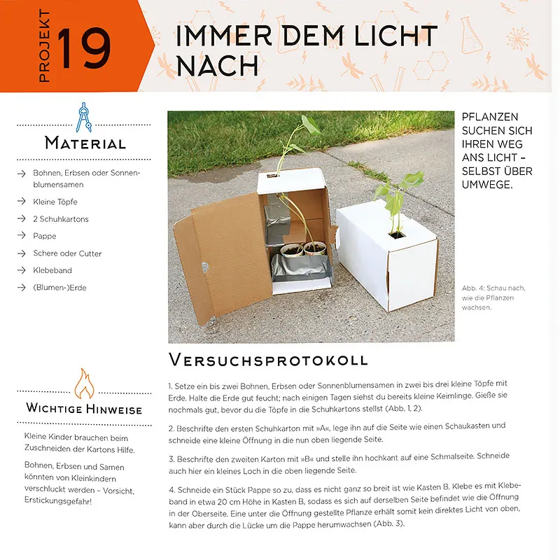 Buch "Die spannendsten Outdoor-Experimente", 144 Seiten