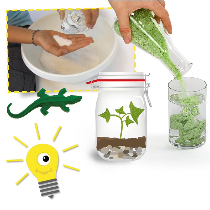 Tas - Ideaal voor experimenten en schoolmateriaal Zak voor experimenten en lesmateriaal