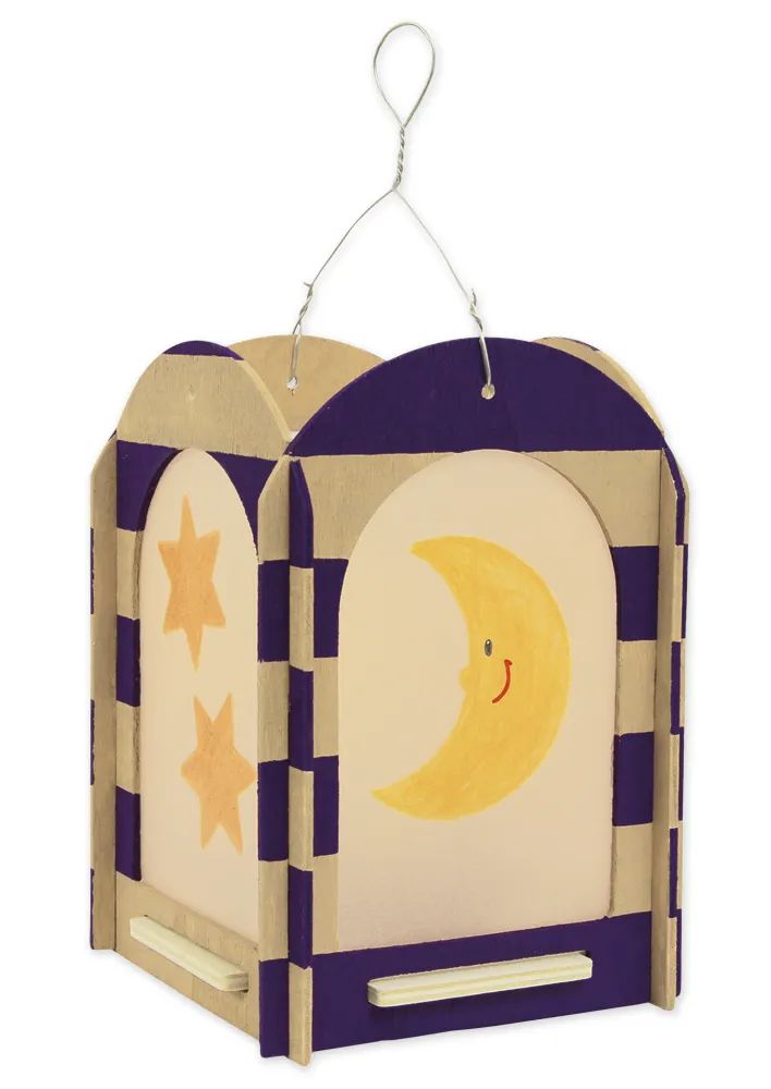 Bausatz Holz-Laterne, 5-tlg.