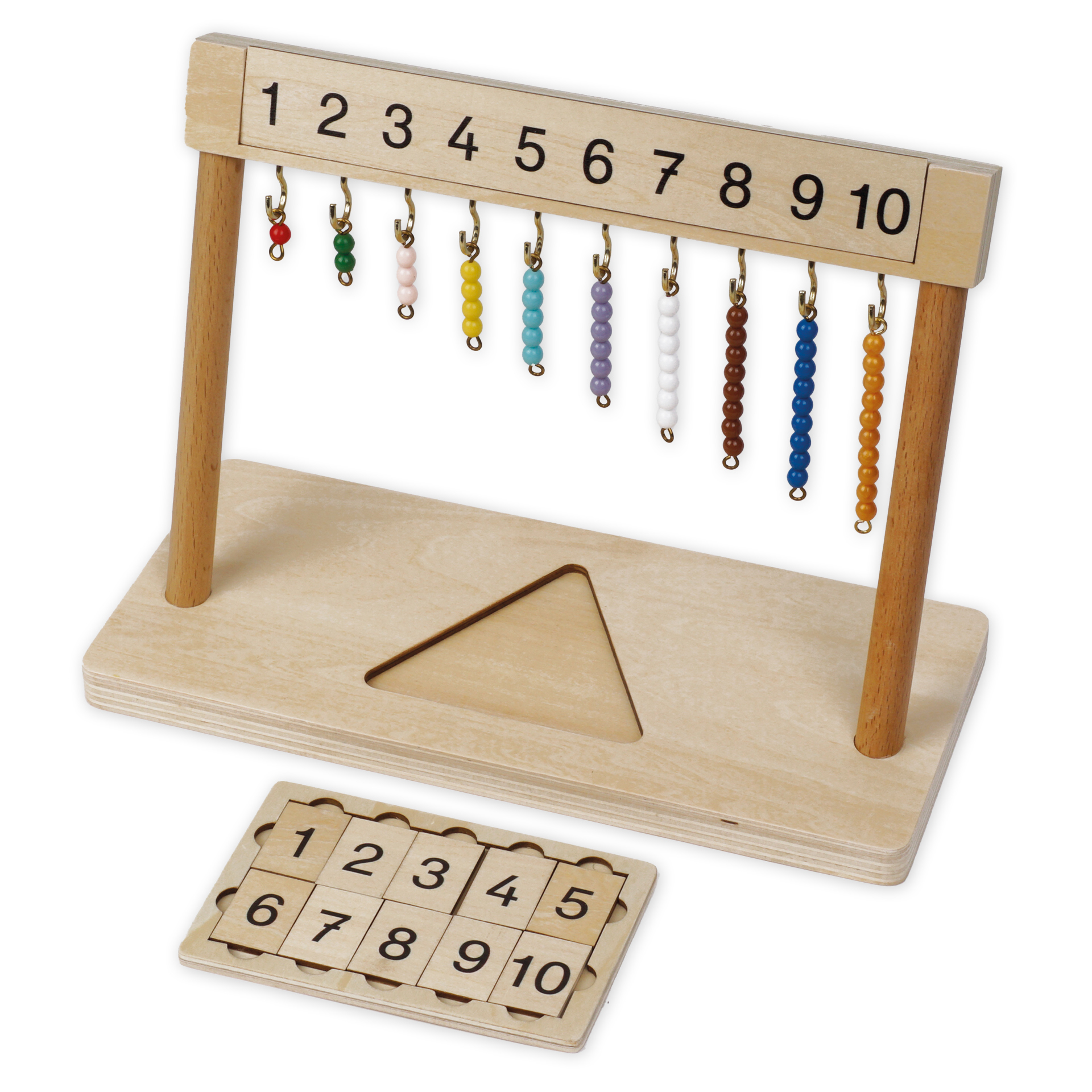 TimeTEX Aufhängung für Perlentreppe 1-10 "Montessori Premium"
