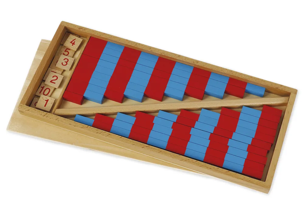 TimeTEX Malé číselné tyčky "Montessori Premium"