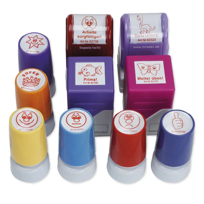 Siebdruck-Stempel-Set "Positive Verstärkung", Classic 11-tlg., in Box