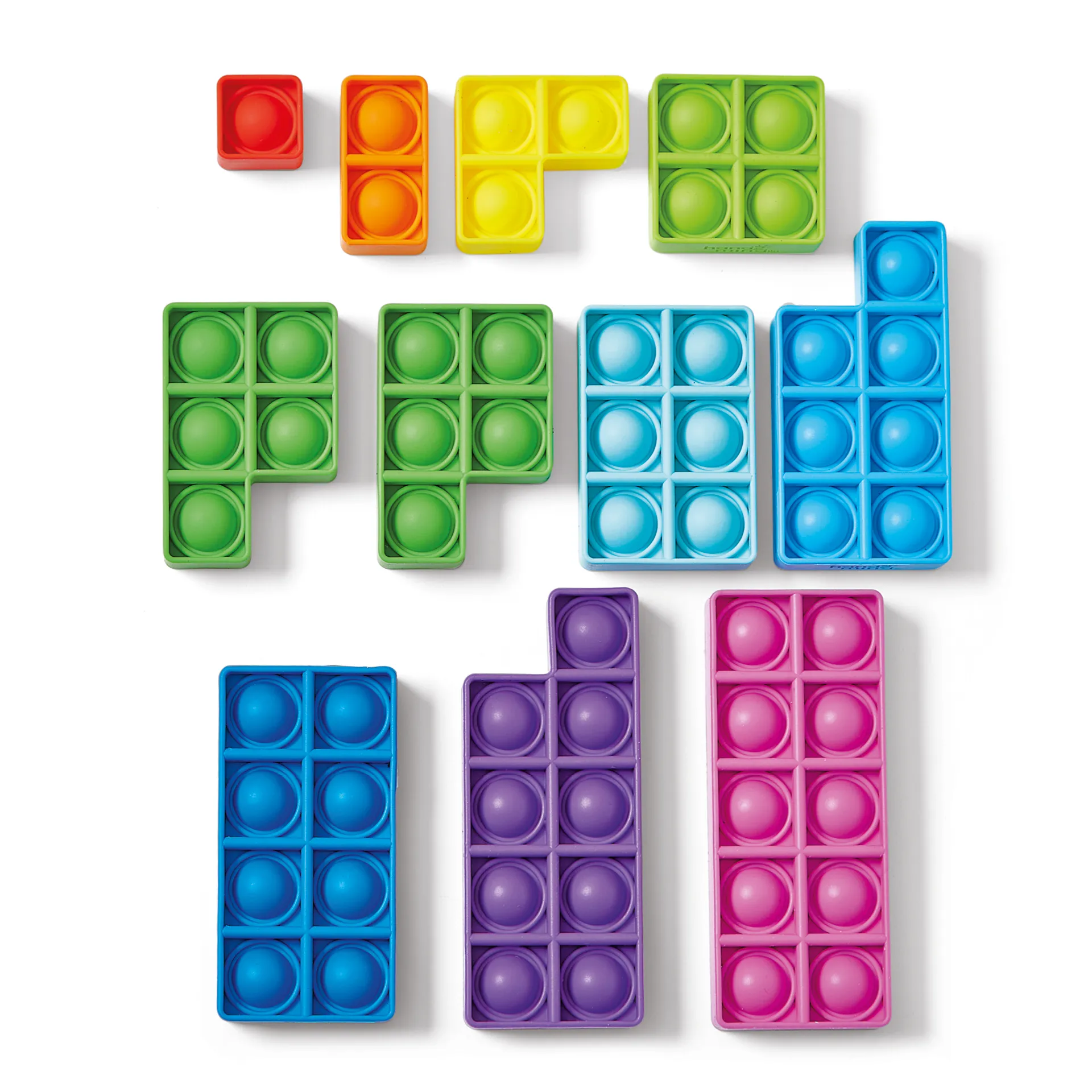 Poppers matematik "Talområde op til 10", sæt med 11 dele.