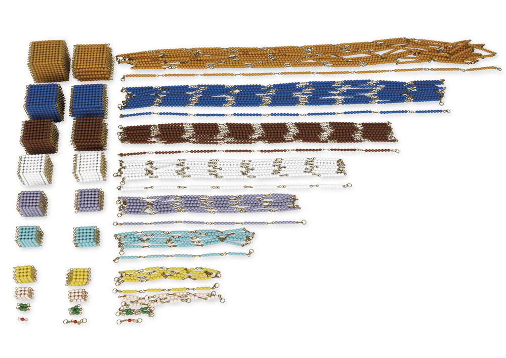 Hagemann TimeTEX Perlenmaterial, Komplettsatz "Montessori Premium"